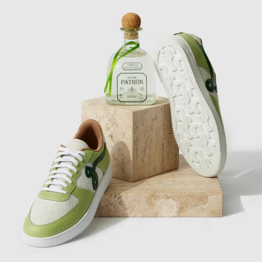 John Geiger x Patrón Tequila Limited Edition GF-01 Cinco de Mayo Sneakers M8 W10